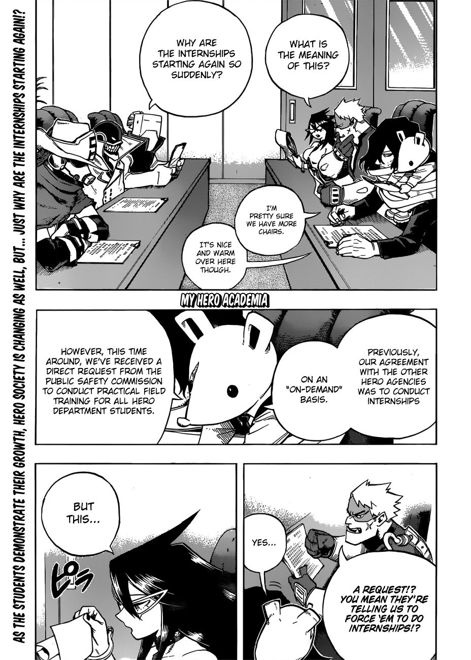 Boku no Hero Academia chapter 242 page 1