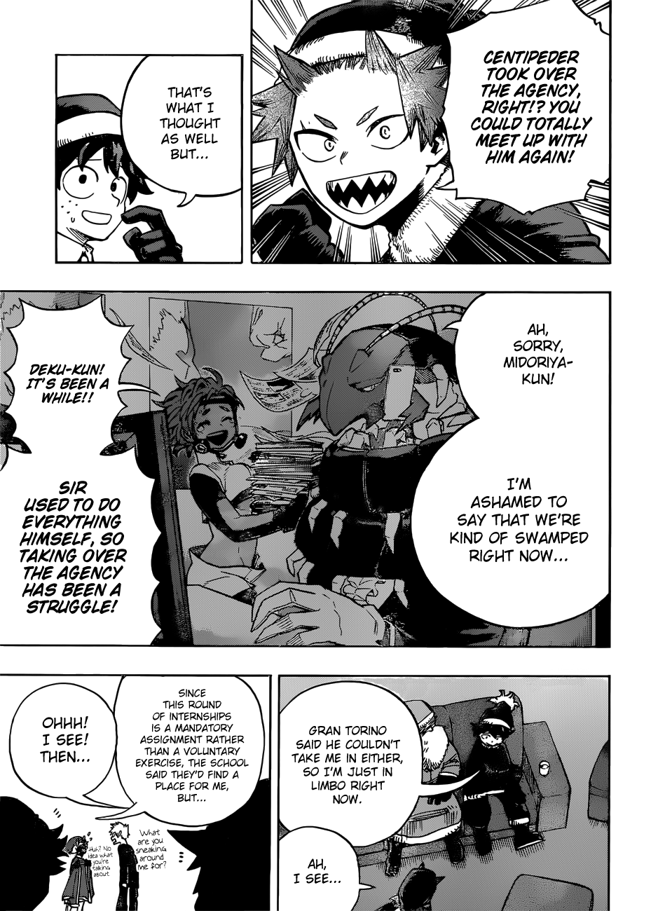 Boku no Hero Academia chapter 242 page 8