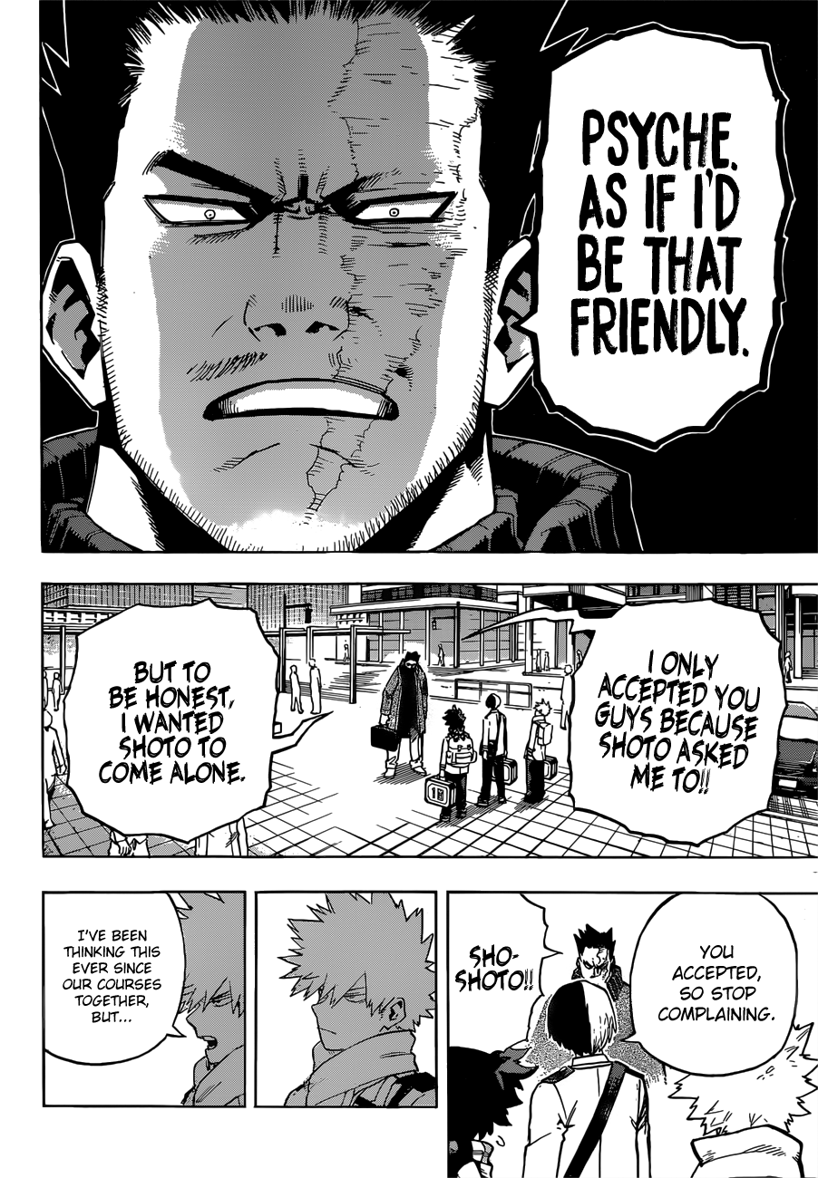 Boku no Hero Academia chapter 243 page 13