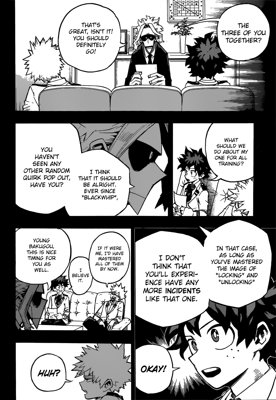 Boku no Hero Academia chapter 243 page 15