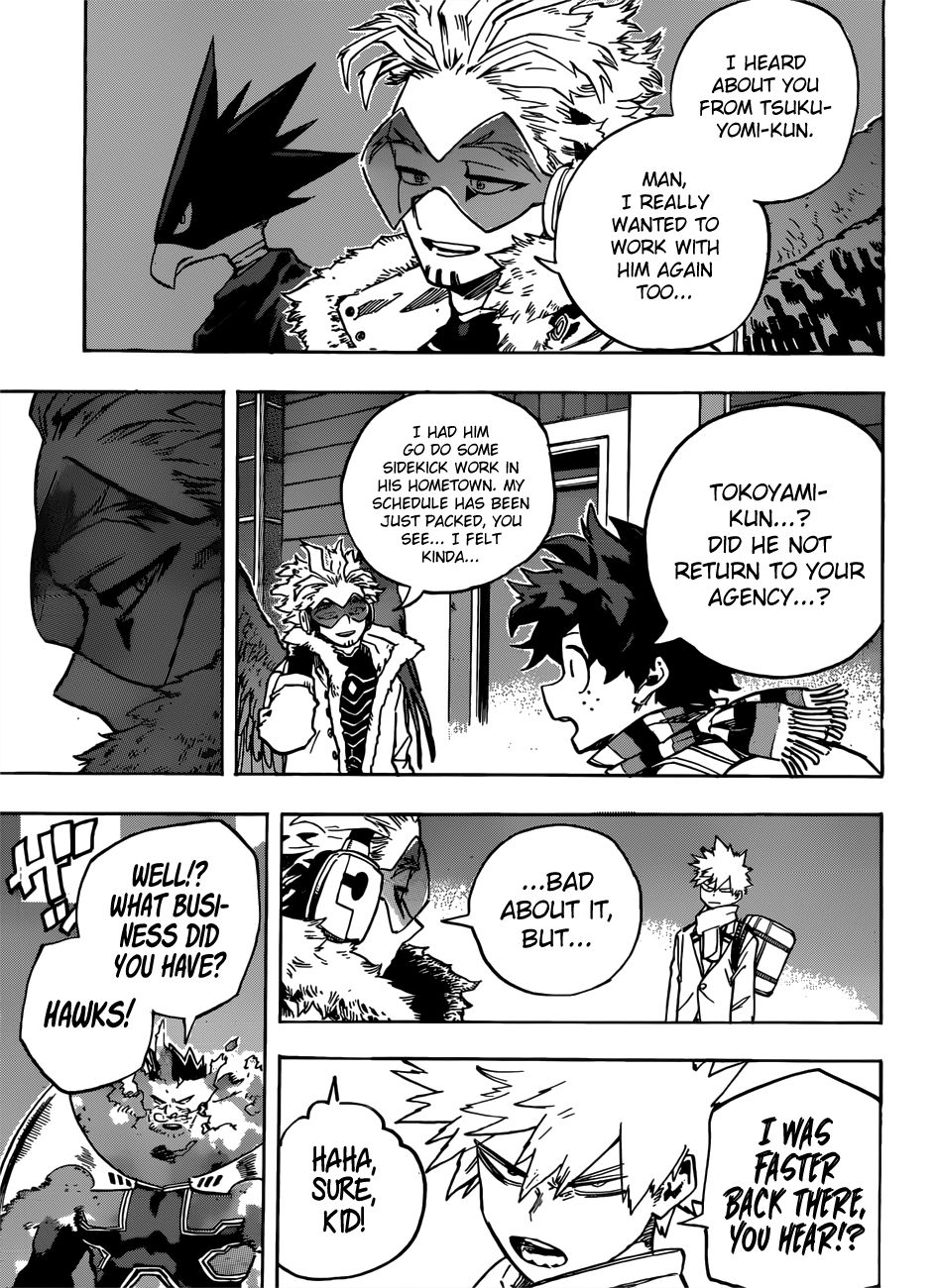 Boku no Hero Academia chapter 244 page 16