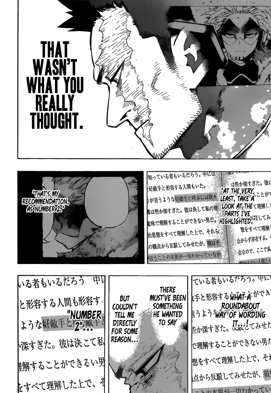 Boku no Hero Academia chapter 245 page 11