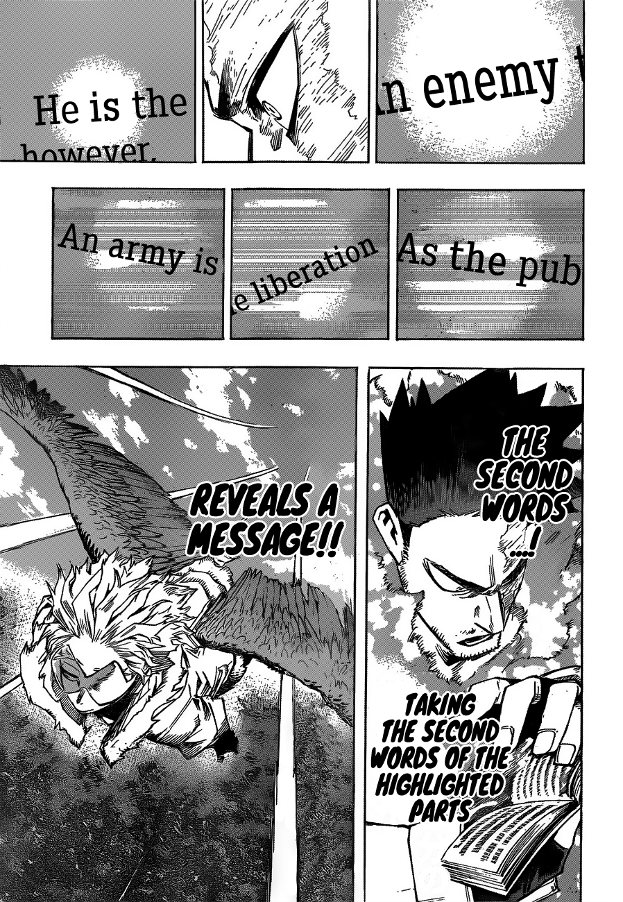 Boku no Hero Academia chapter 245 page 12