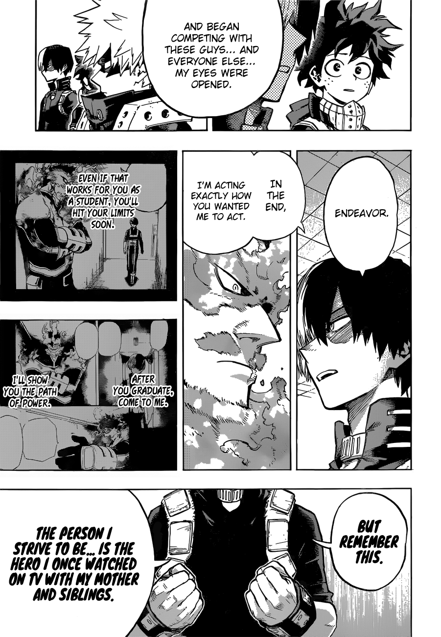 Boku no Hero Academia chapter 247 page 10