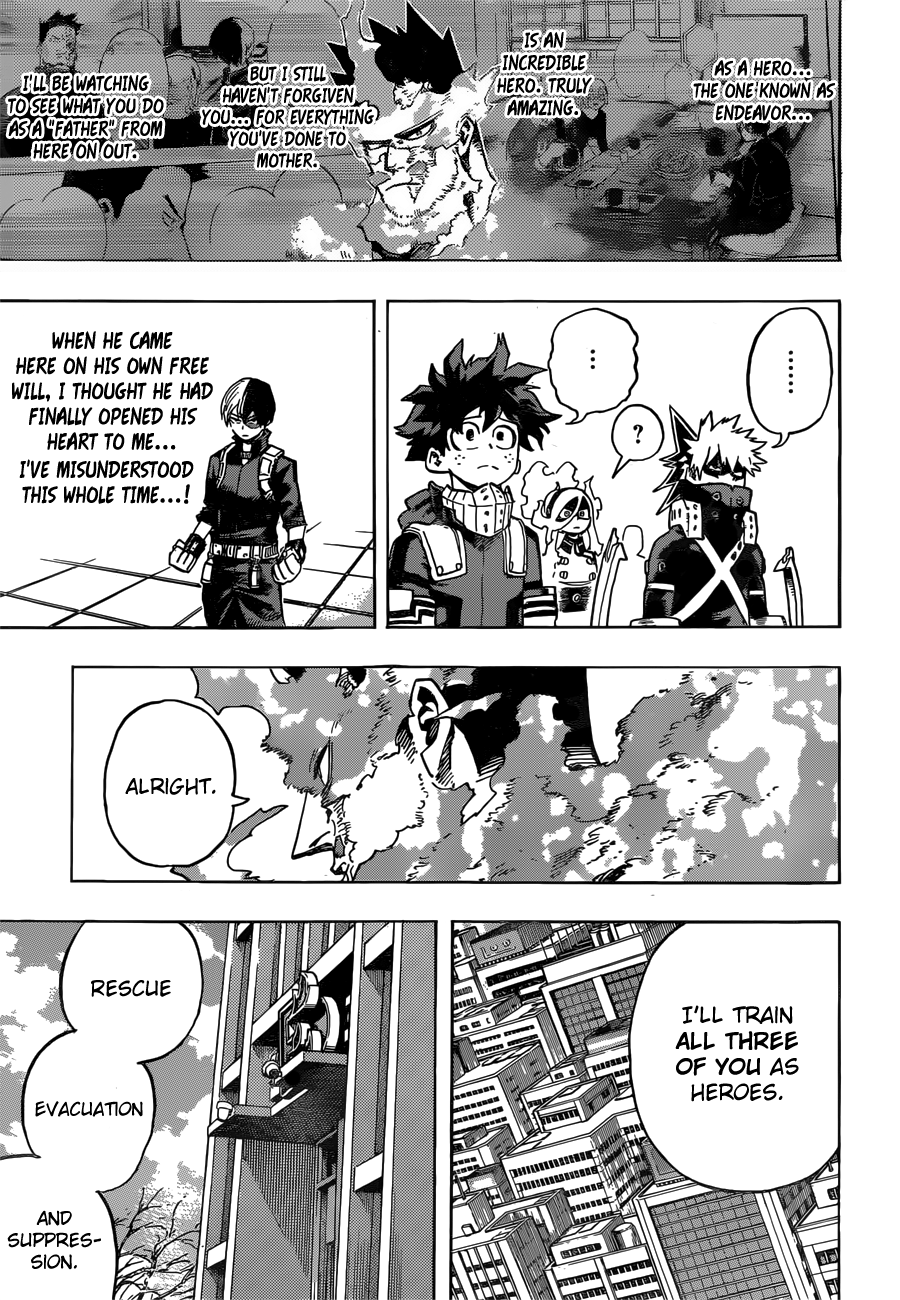 Boku no Hero Academia chapter 247 page 12