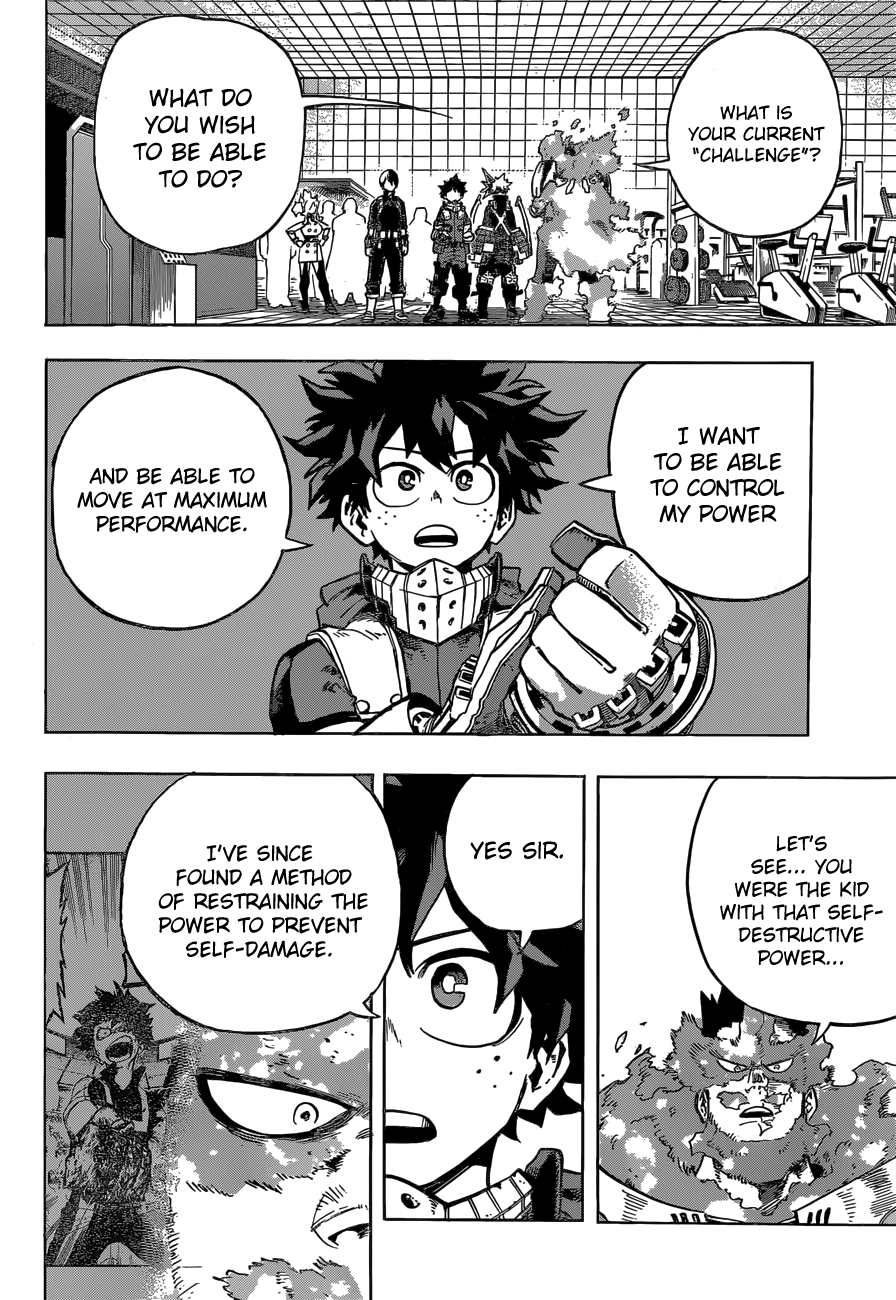Boku no Hero Academia chapter 247 page 3