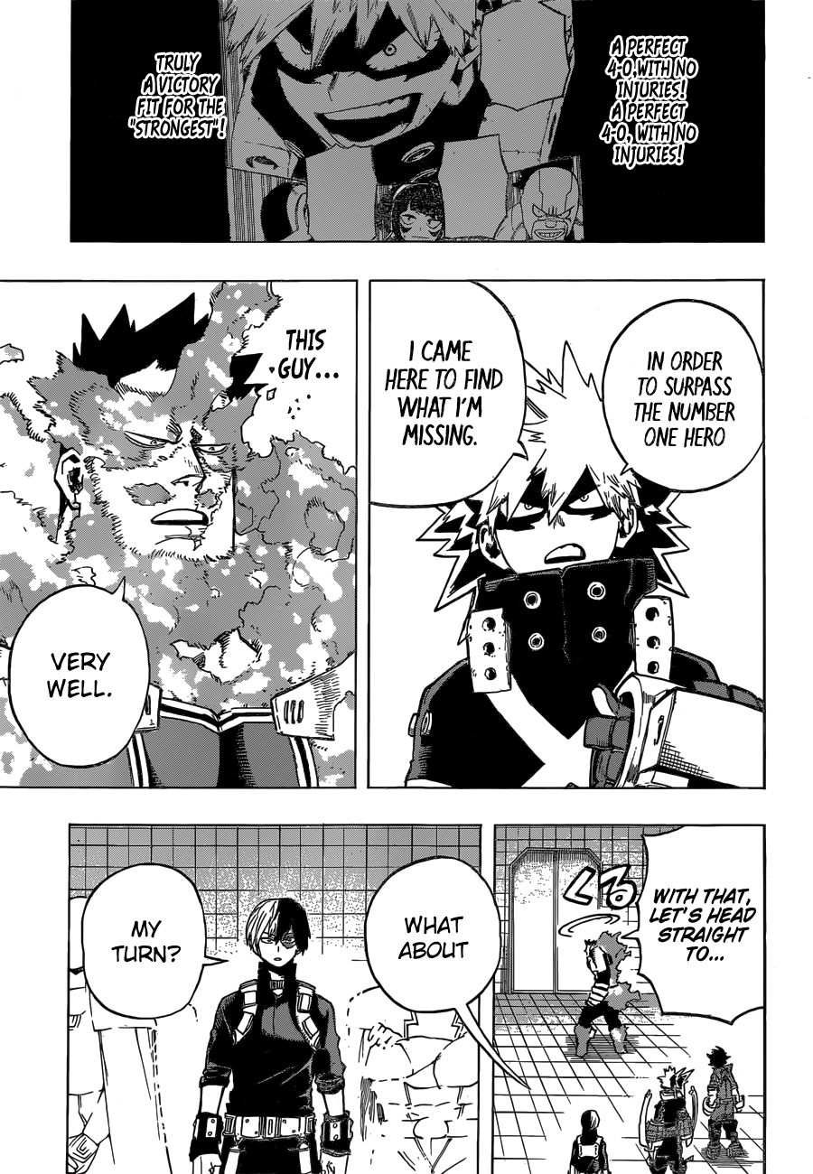 Boku no Hero Academia chapter 247 page 8