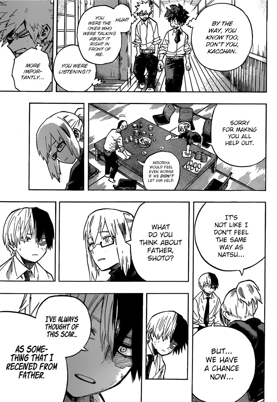 Boku no Hero Academia chapter 249 page 12