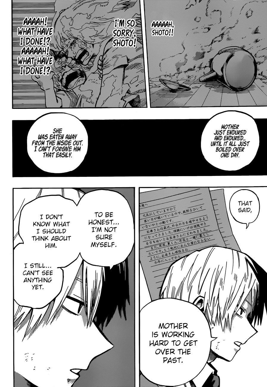 Boku no Hero Academia chapter 249 page 13