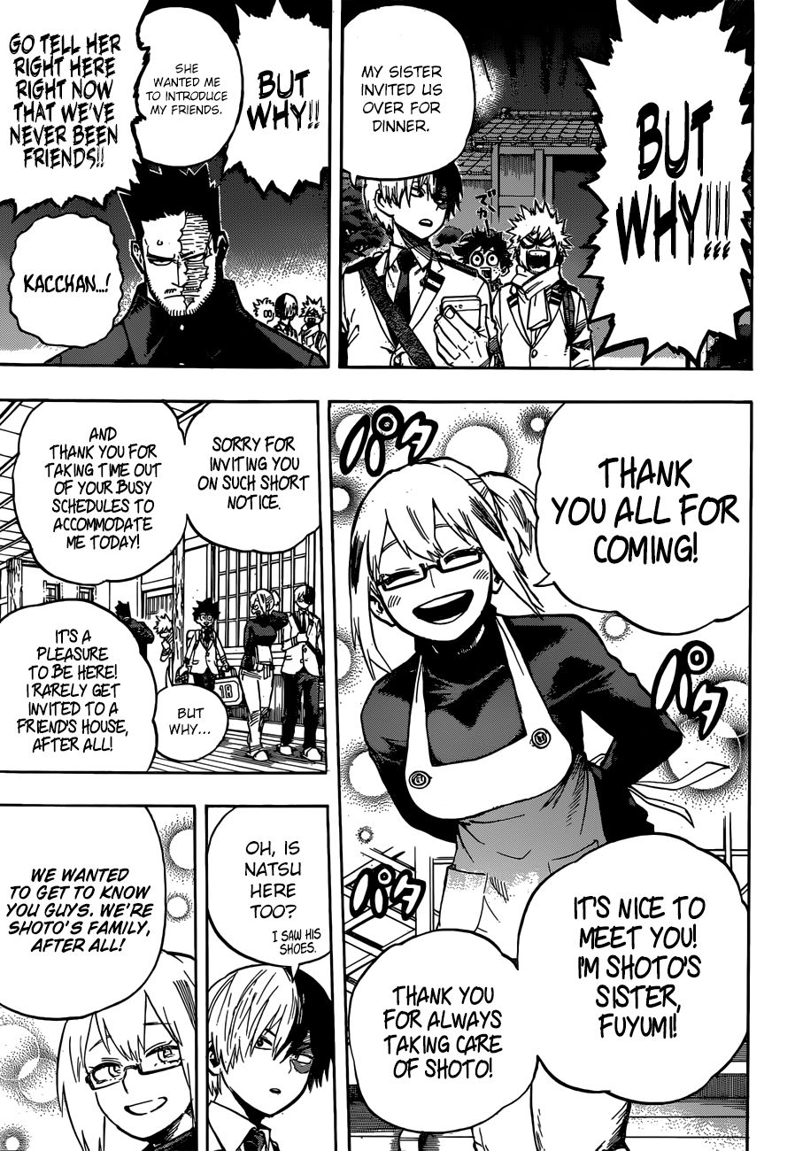 Boku no Hero Academia chapter 249 page 8