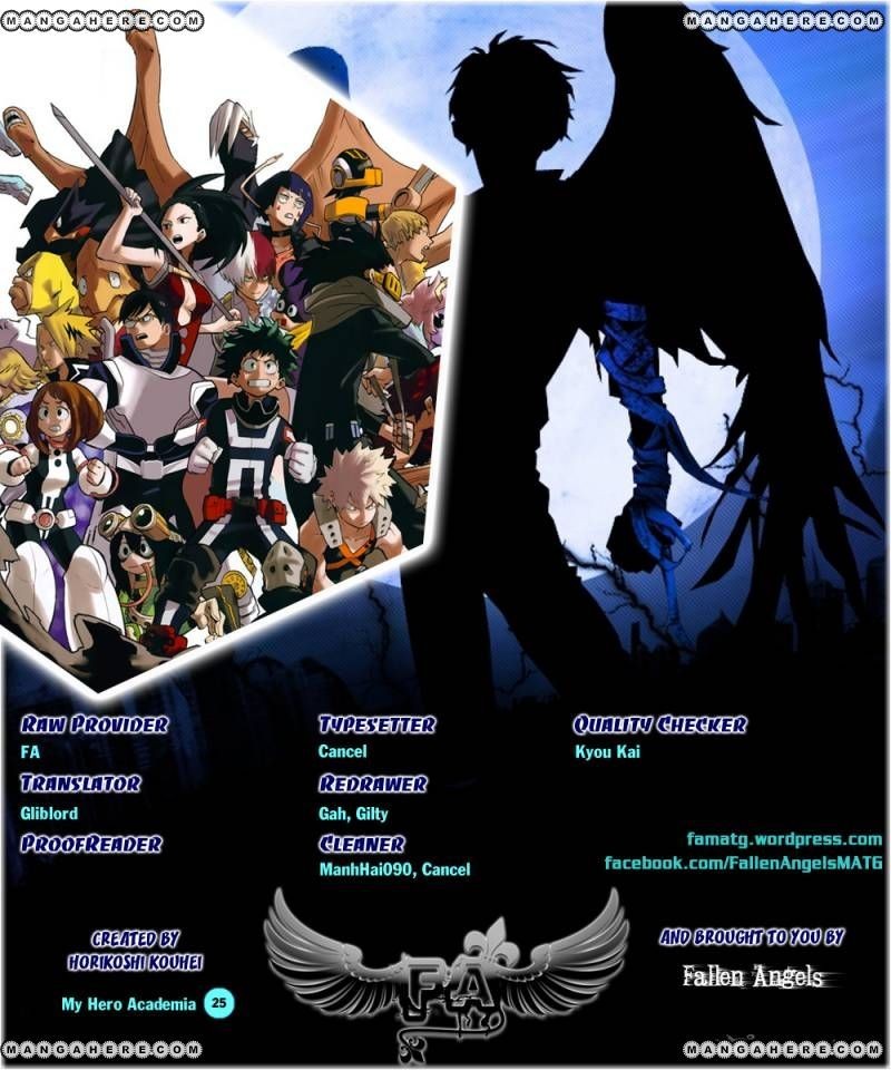 Boku no Hero Academia chapter 25 page 1