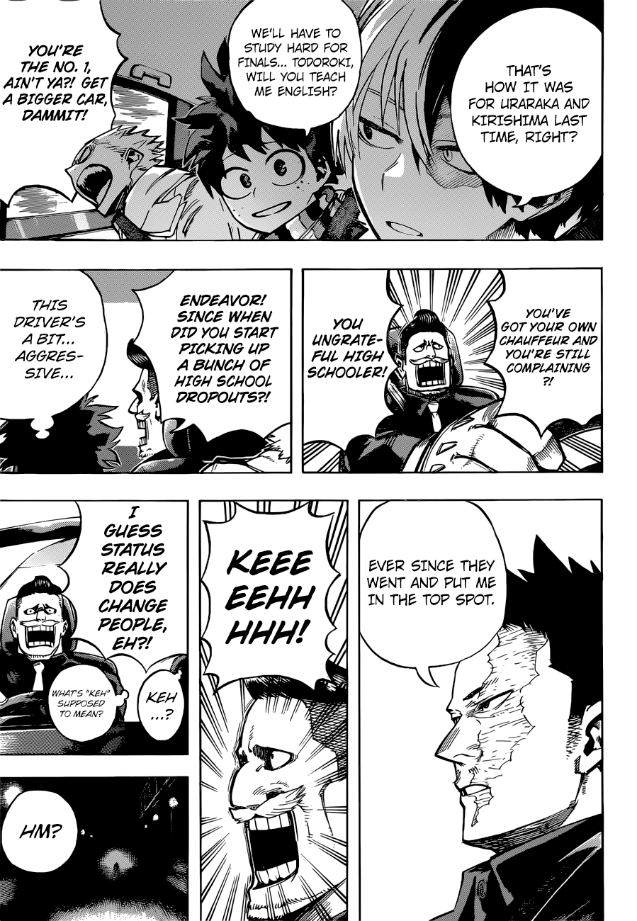 Boku no Hero Academia chapter 250 page 8
