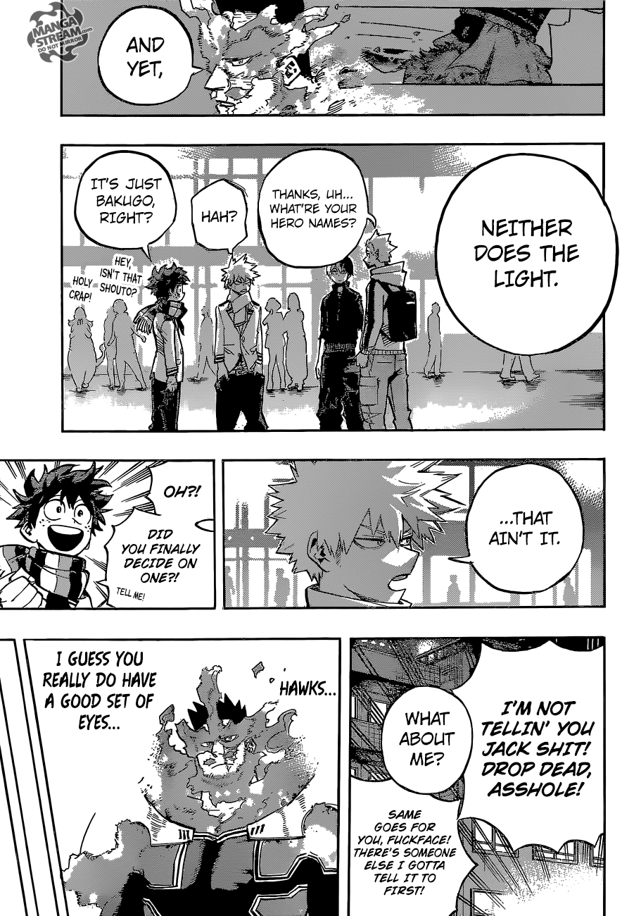 Boku no Hero Academia chapter 252 page 12