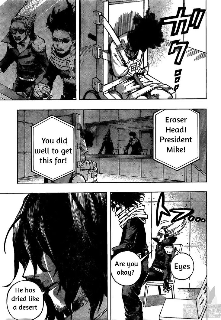 Boku no Hero Academia chapter 255 page 8