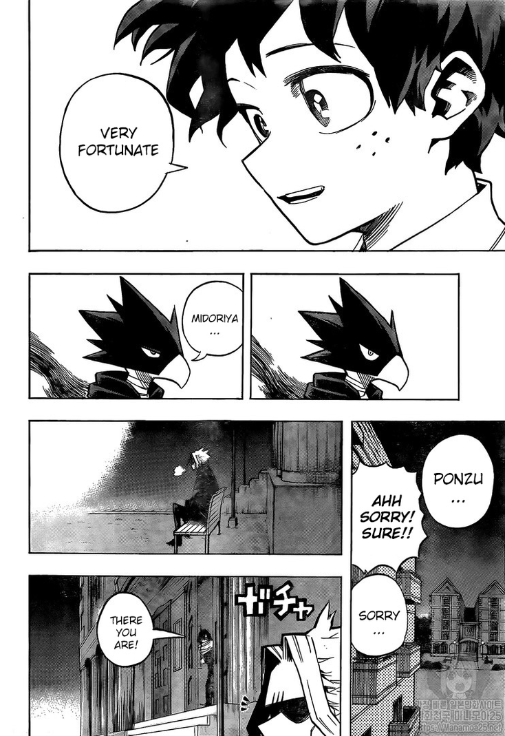Boku no Hero Academia chapter 257 page 12
