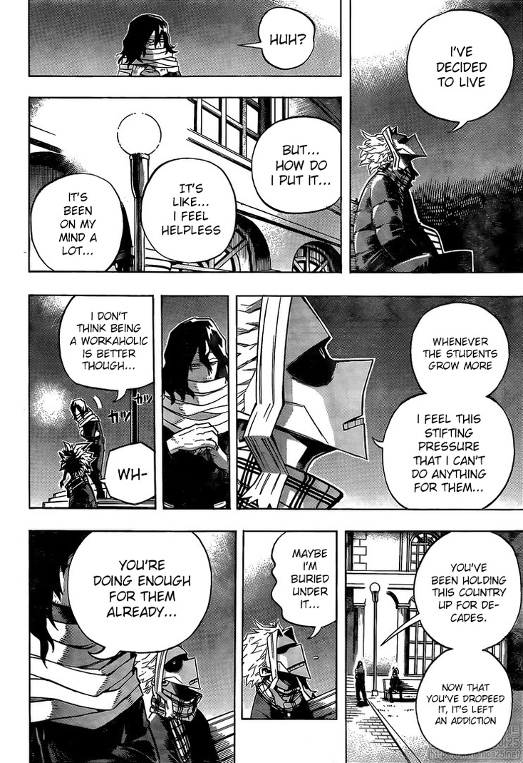 Boku no Hero Academia chapter 257 page 14