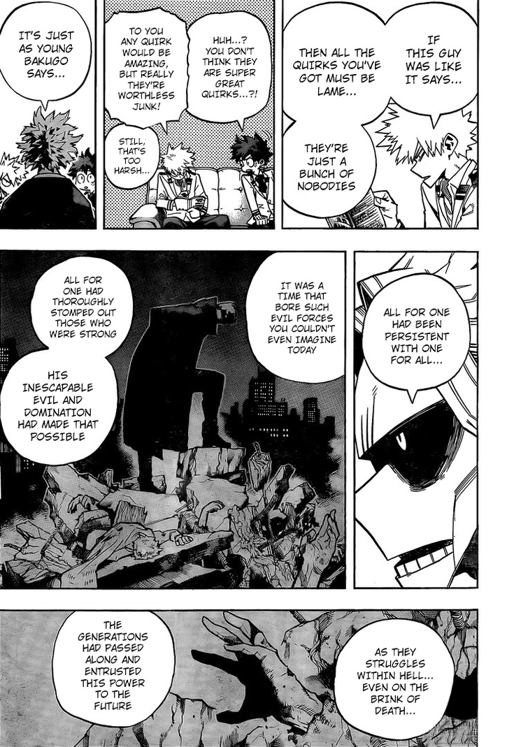 Boku no Hero Academia chapter 257 page 3