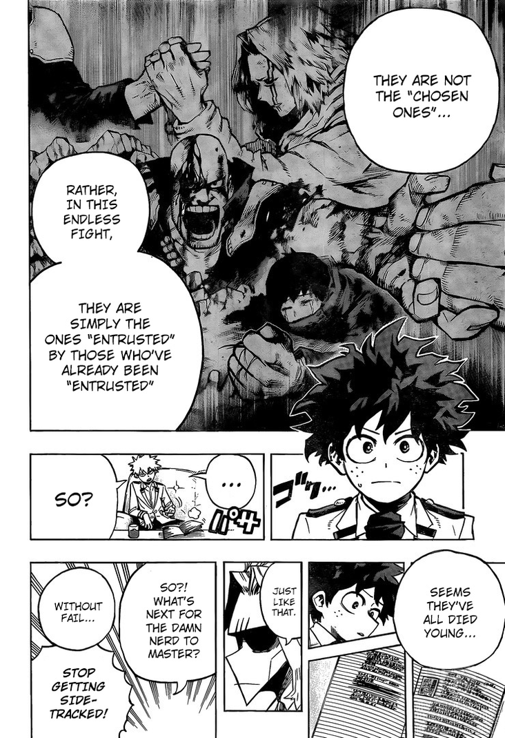 Boku no Hero Academia chapter 257 page 4