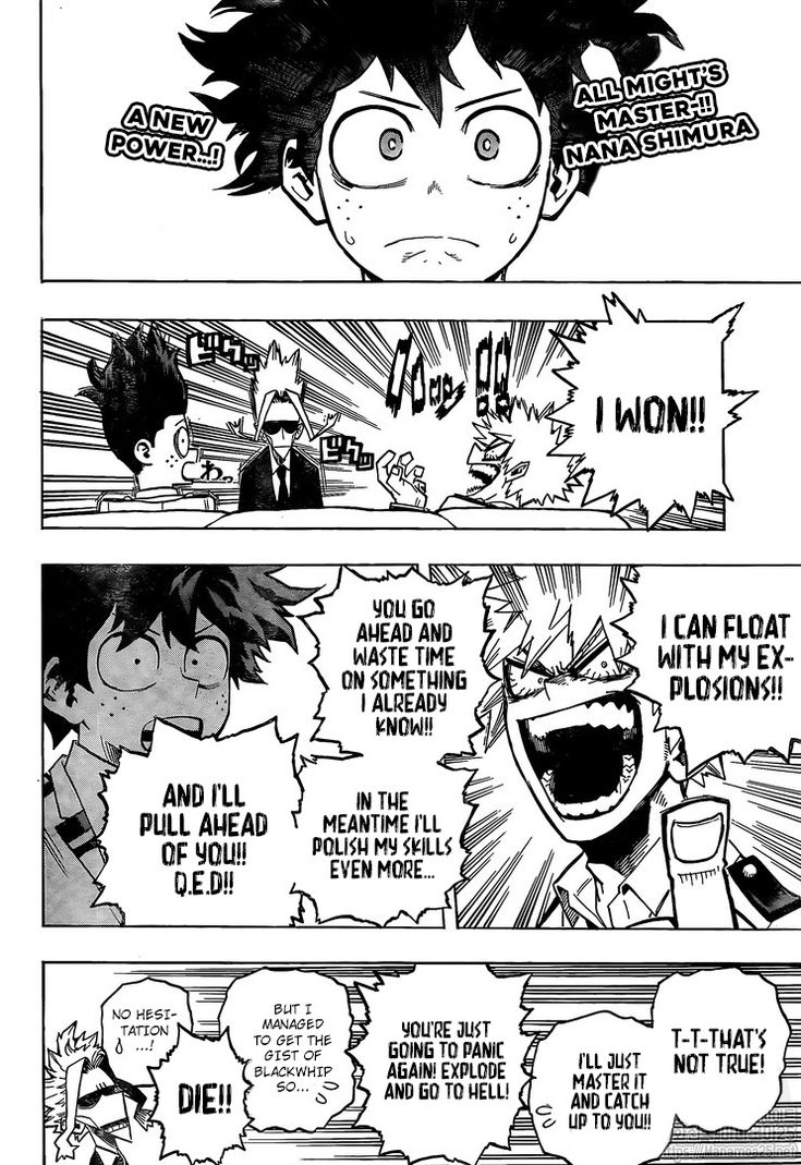Boku no Hero Academia chapter 257 page 6