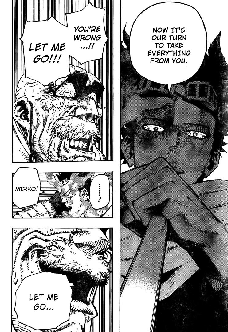 Boku no Hero Academia chapter 260 page 8