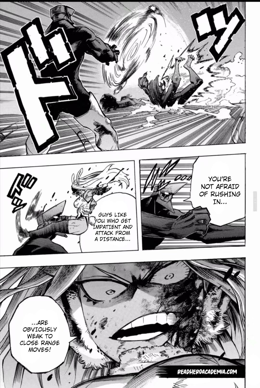 Boku no Hero Academia chapter 262 page 14