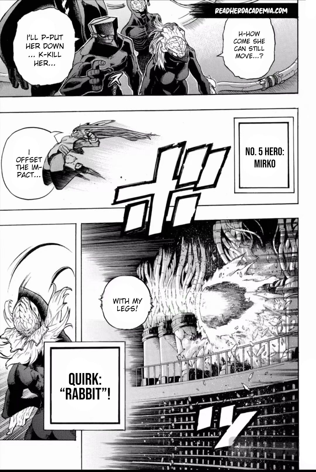 Boku no Hero Academia chapter 262 page 8