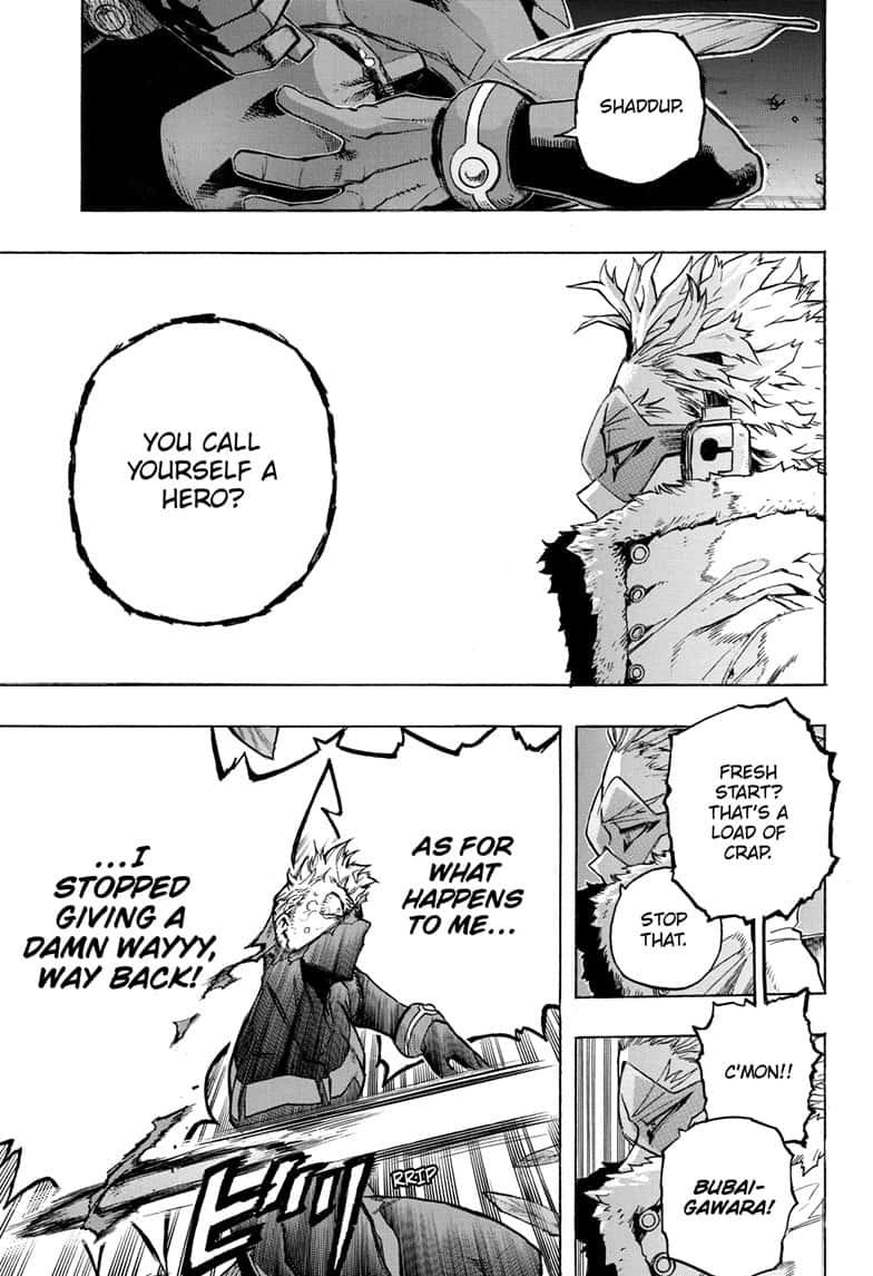 Boku no Hero Academia chapter 264 page 14
