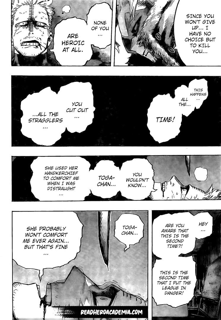 Boku no Hero Academia chapter 265 page 13