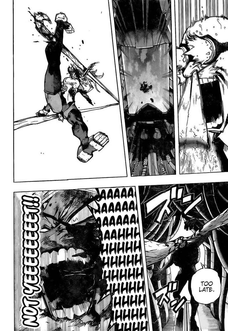 Boku no Hero Academia chapter 267 page 17