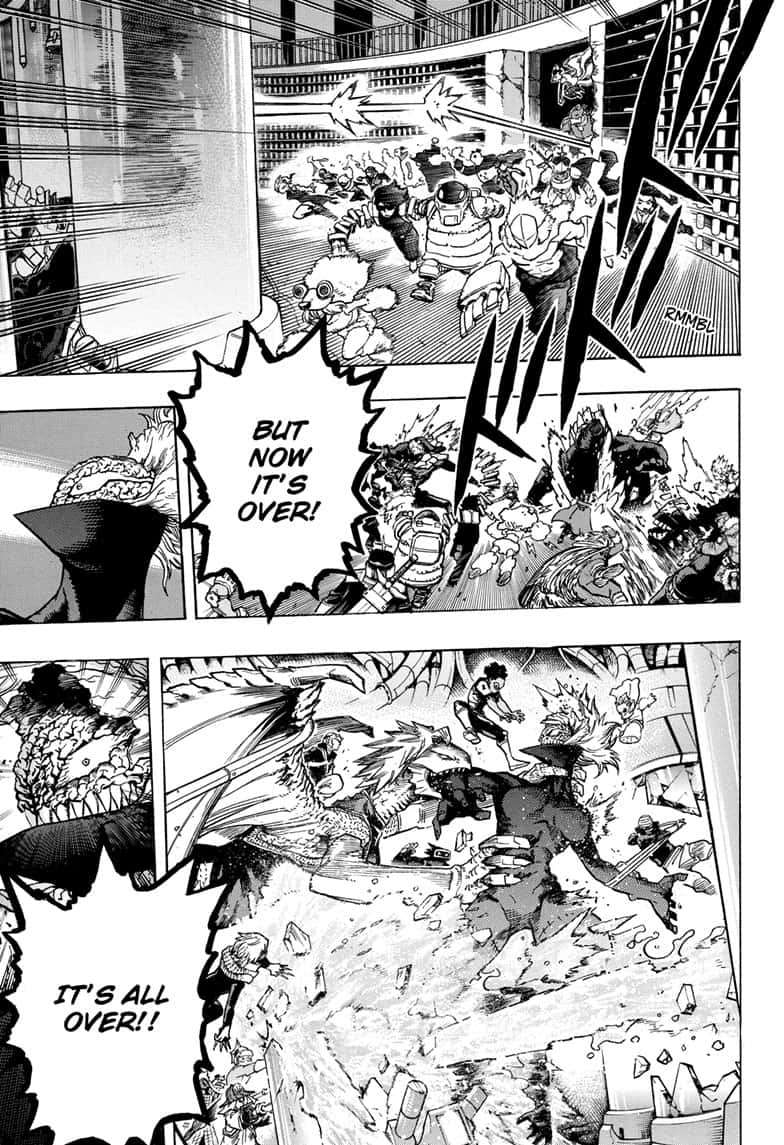 Boku no Hero Academia chapter 269 page 12