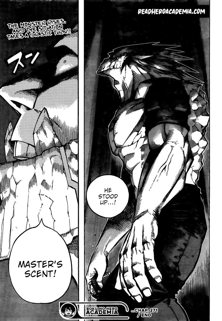 Boku no Hero Academia chapter 271 page 18