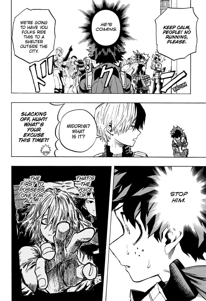 Boku no Hero Academia chapter 272 page 4