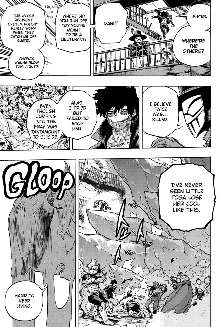 Boku no Hero Academia chapter 273 page 13