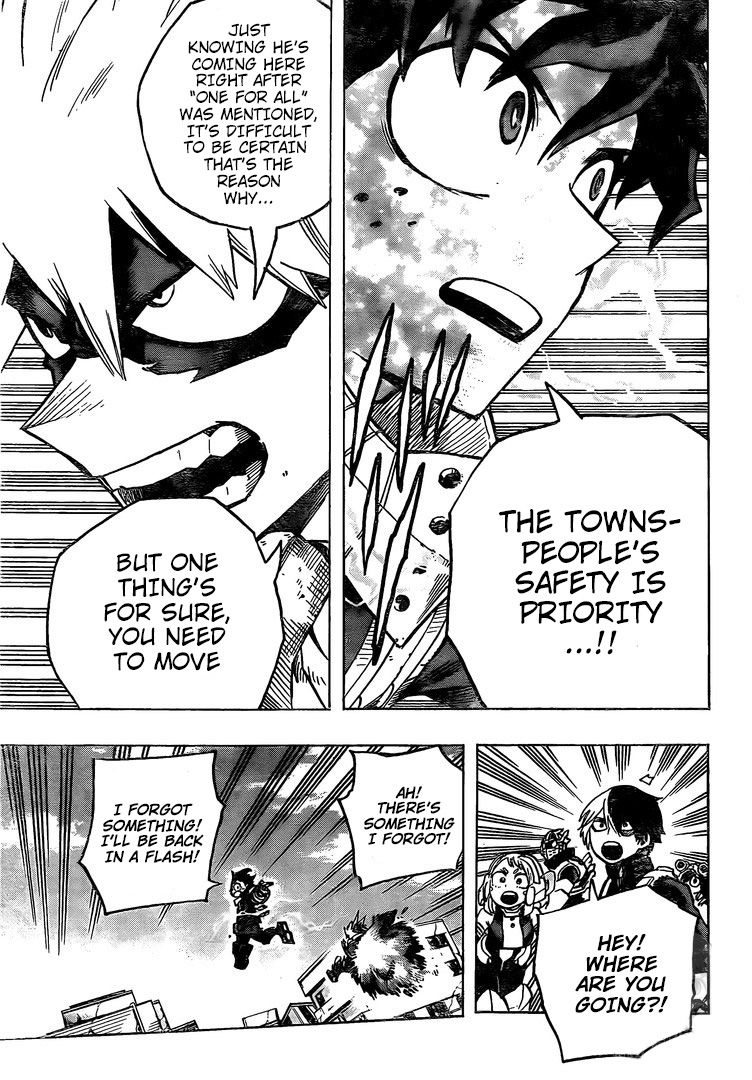 Boku no Hero Academia chapter 274 page 16