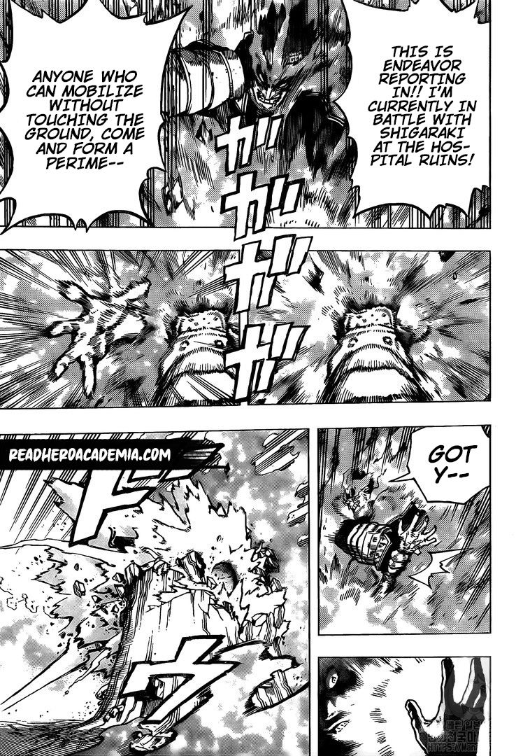 Boku no Hero Academia chapter 274 page 7