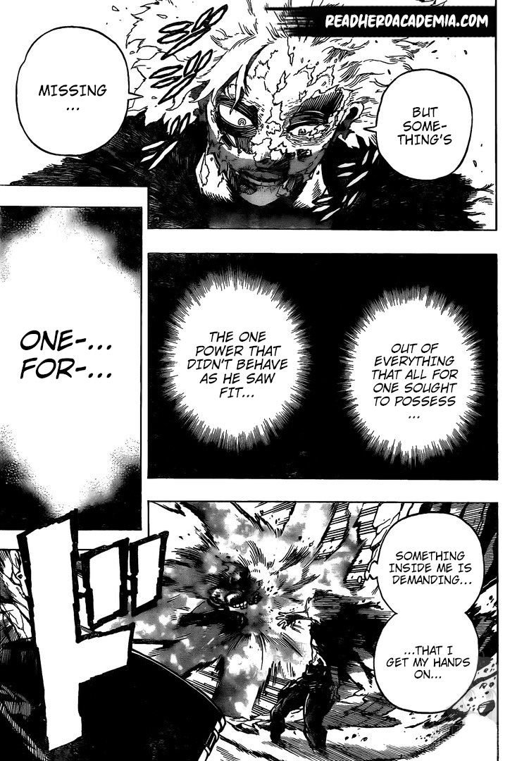 Boku no Hero Academia chapter 274 page 9