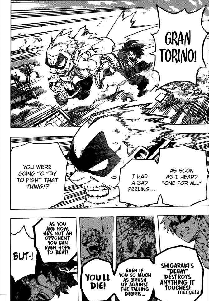Boku no Hero Academia chapter 275 page 14