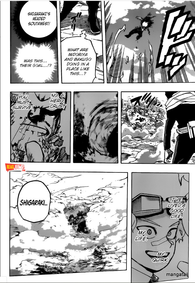 Boku no Hero Academia chapter 275 page 16