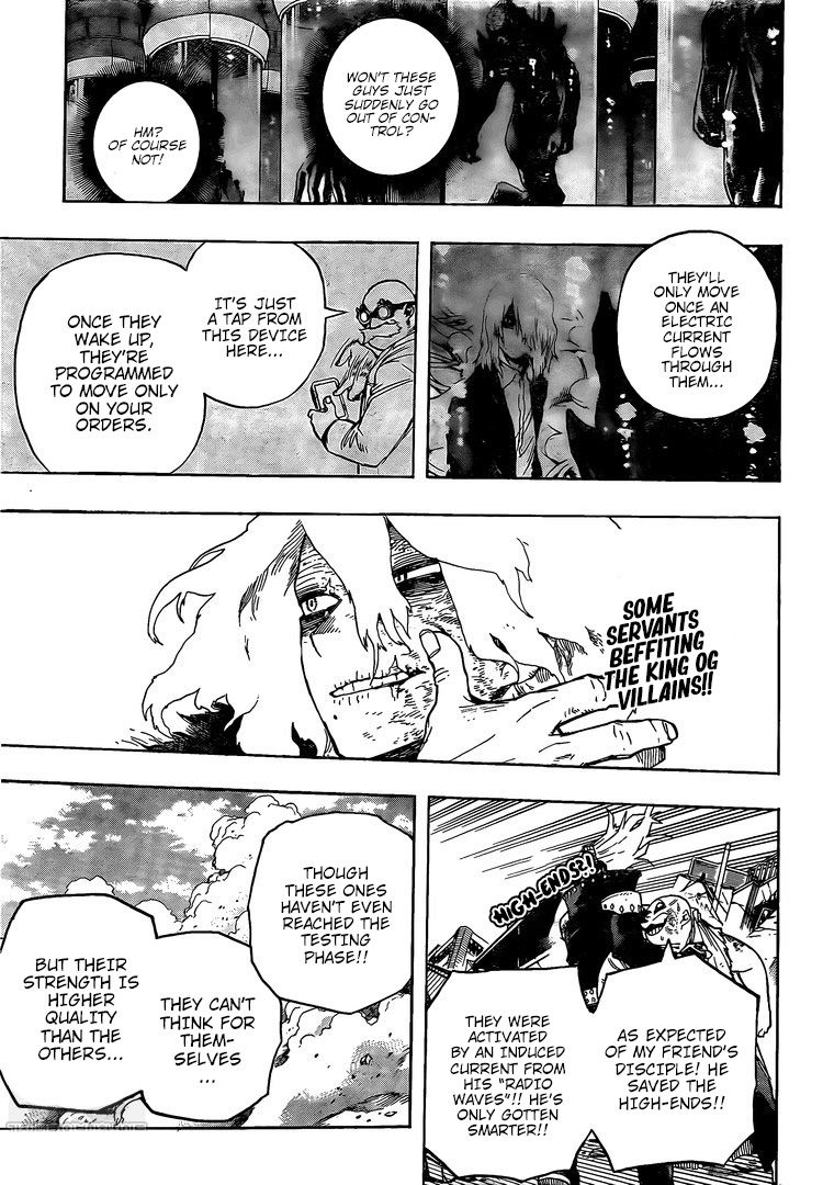 Boku no Hero Academia chapter 276 page 15