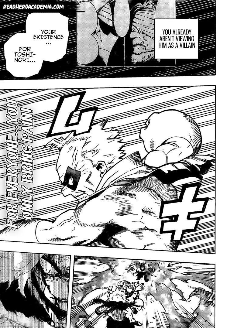 Boku no Hero Academia chapter 277 page 13