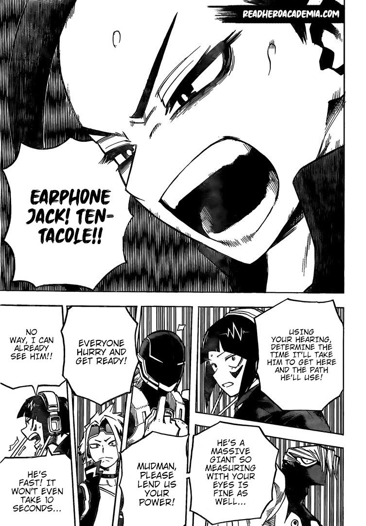 Boku no Hero Academia chapter 278 page 15