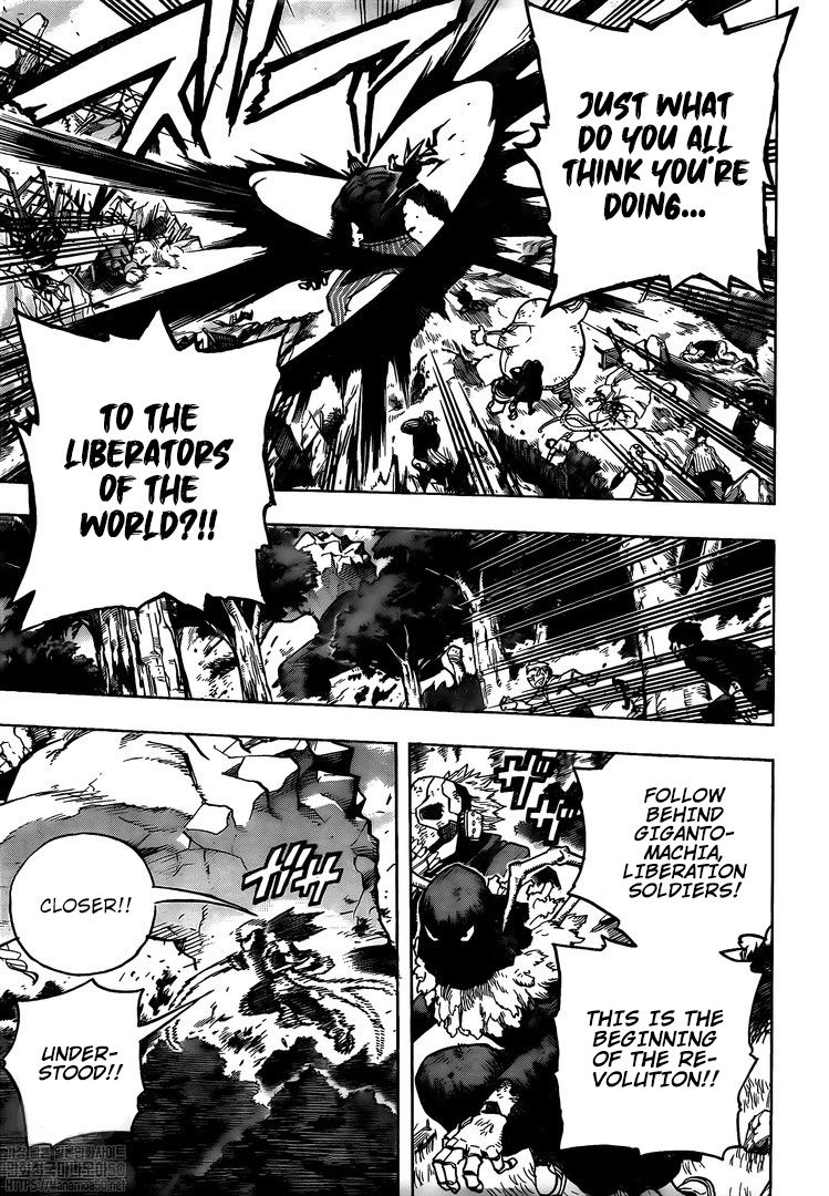 Boku no Hero Academia chapter 278 page 6