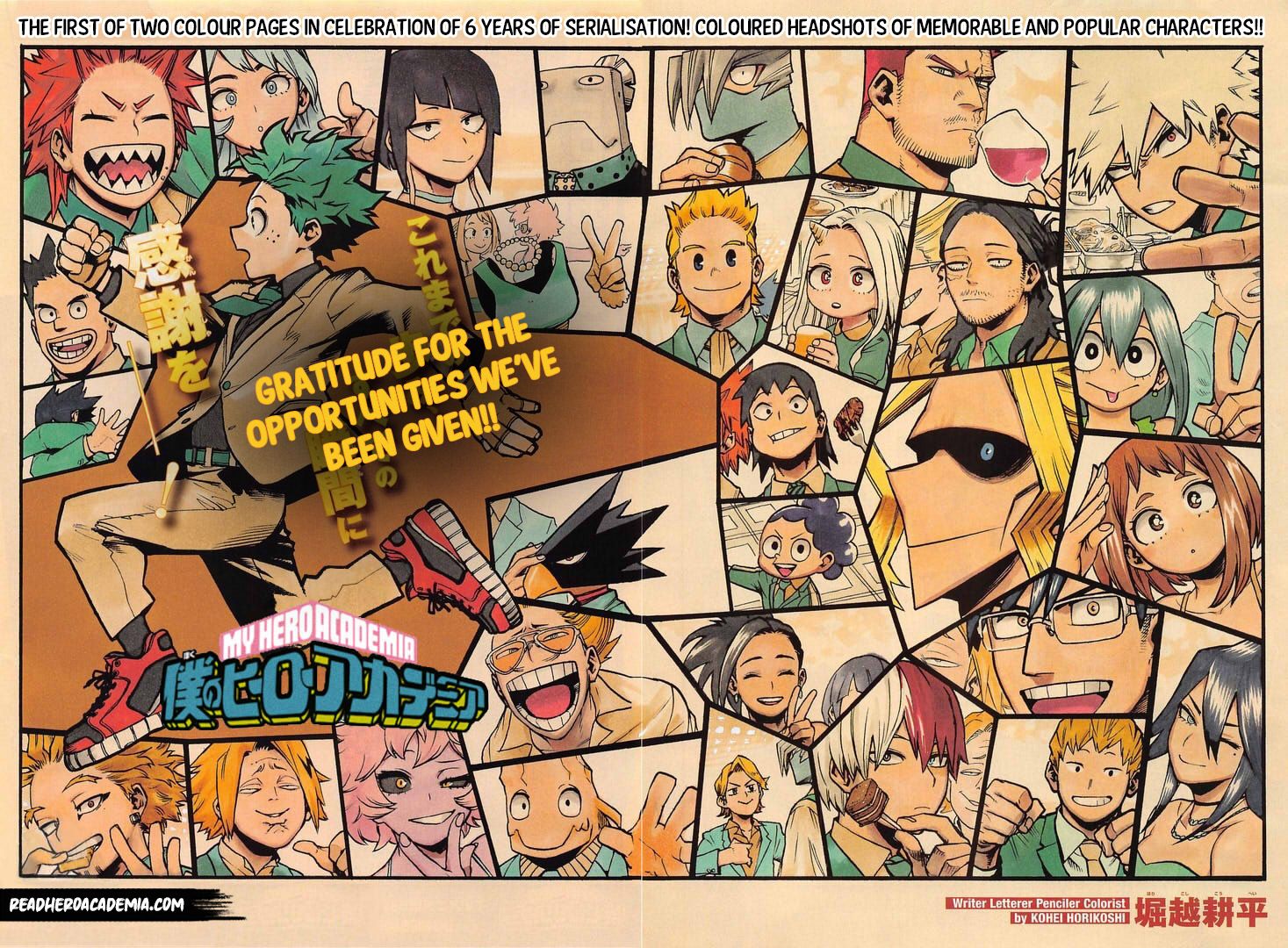 Boku no Hero Academia chapter 279 page 1