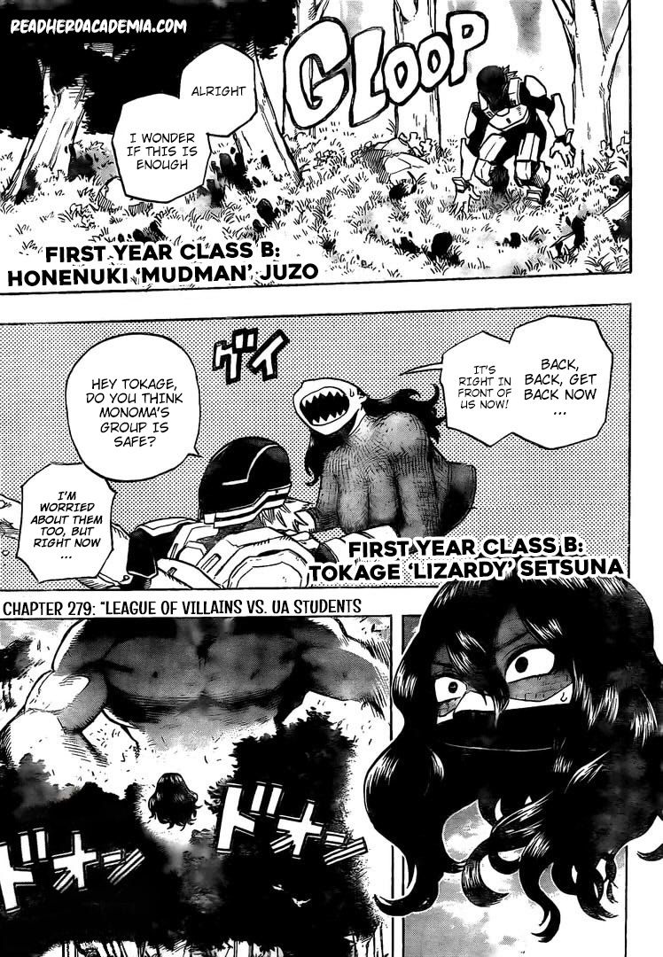 Boku no Hero Academia chapter 279 page 2