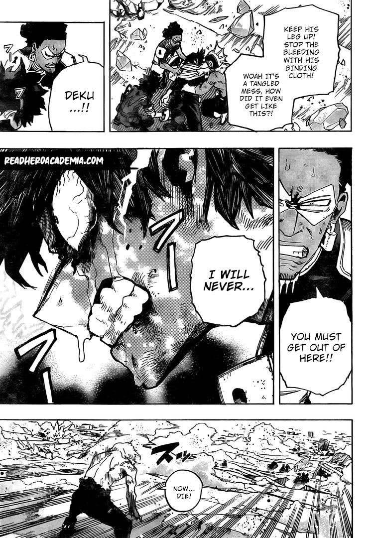 Boku no Hero Academia chapter 283 page 11
