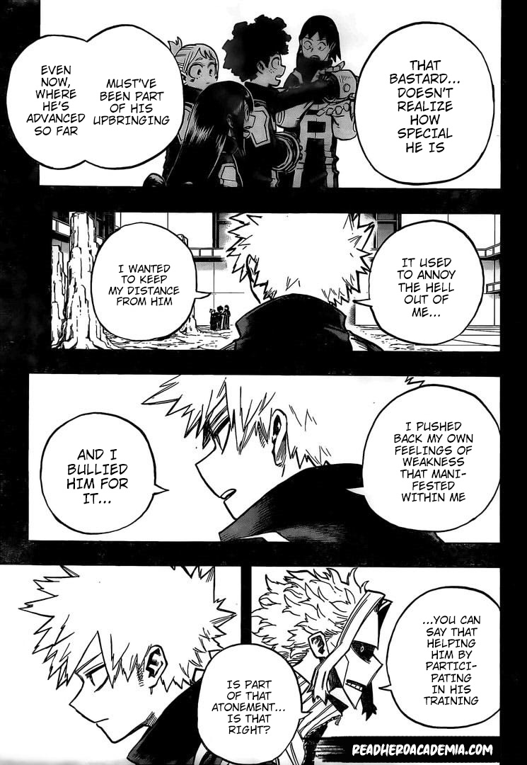 Boku no Hero Academia chapter 284 page 11