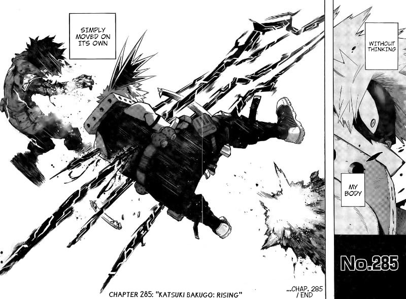 Boku no Hero Academia chapter 285 page 16