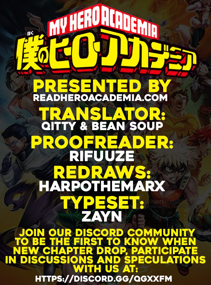 Boku no Hero Academia chapter 288 page 1