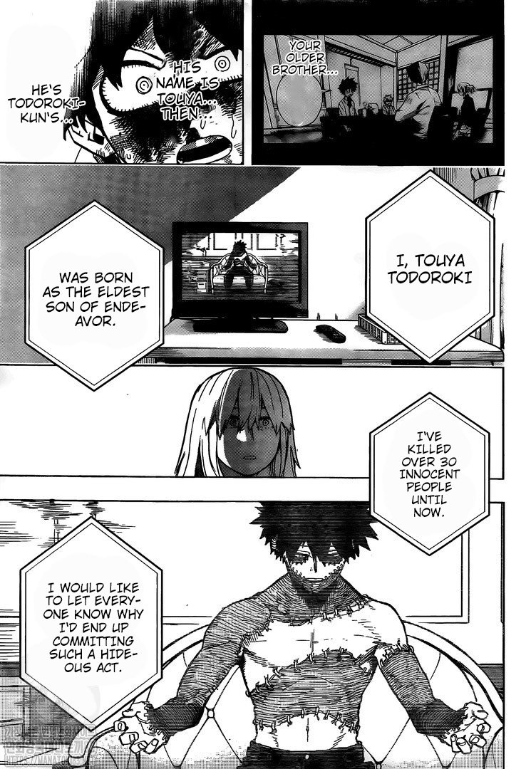 Boku no Hero Academia chapter 290 page 10