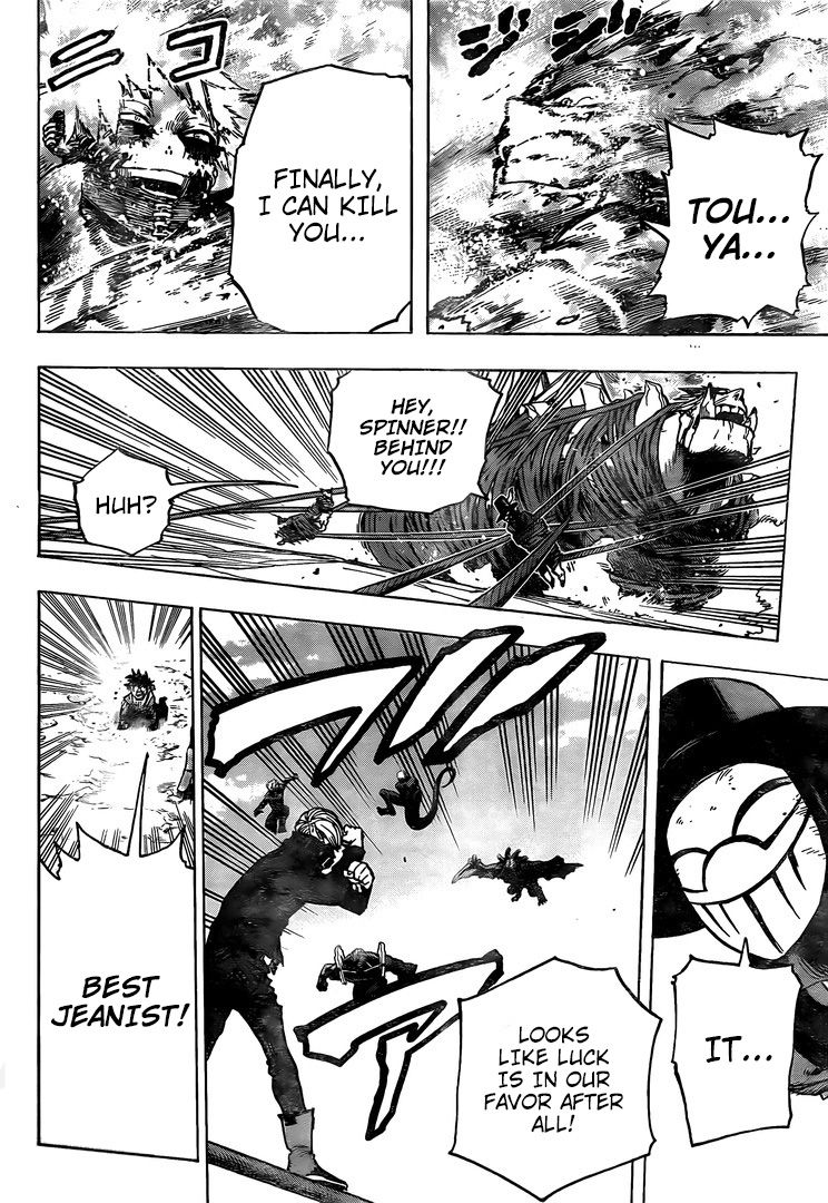 Boku no Hero Academia chapter 292 page 12